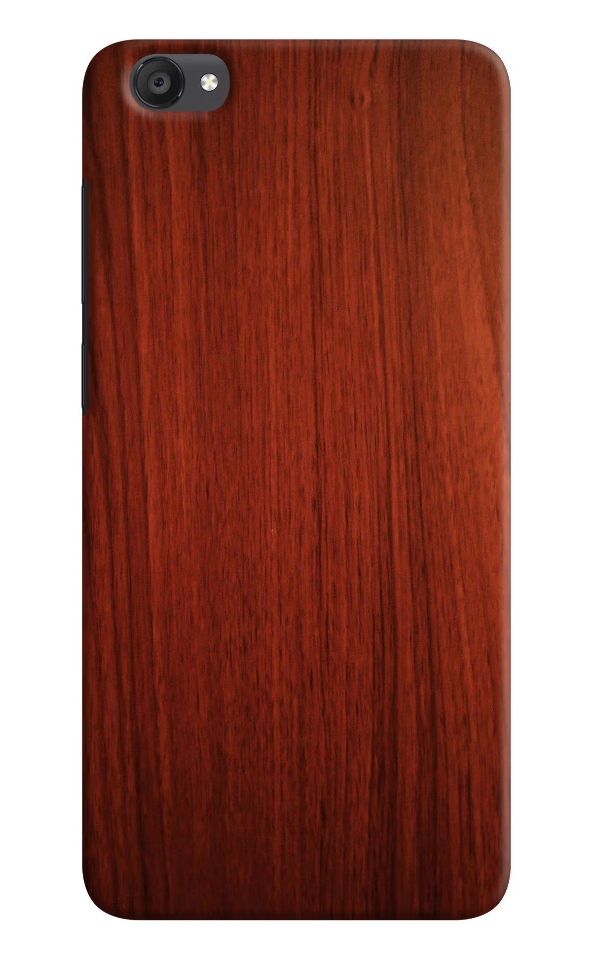 Wooden Plain Pattern Vivo Y55s Hard Case Back Cover by Casekaro