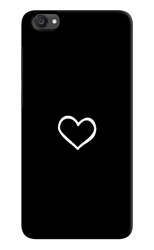 Heart Vivo Y55s Hard Case Back Cover by Casekaro