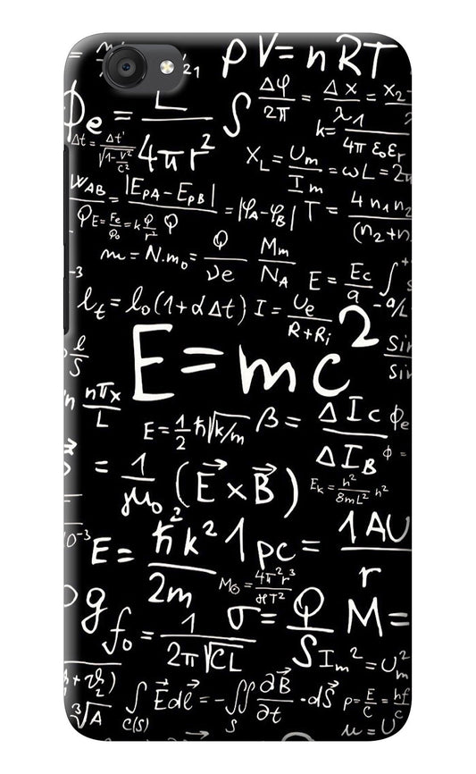 Physics Albert Einstein Formula Vivo Y55s Back Cover