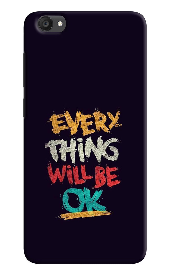 Everything Will Be Ok Vivo Y55s Hard Case Back Cover by Casekaro