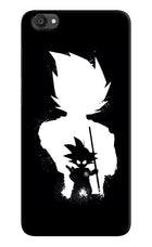 Goku Shadow Vivo Y55s Hard Case Back Cover by Casekaro