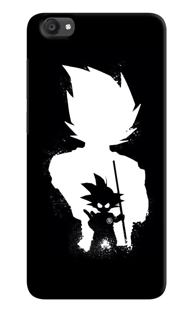 Goku Shadow Vivo Y55s Hard Case Back Cover by Casekaro