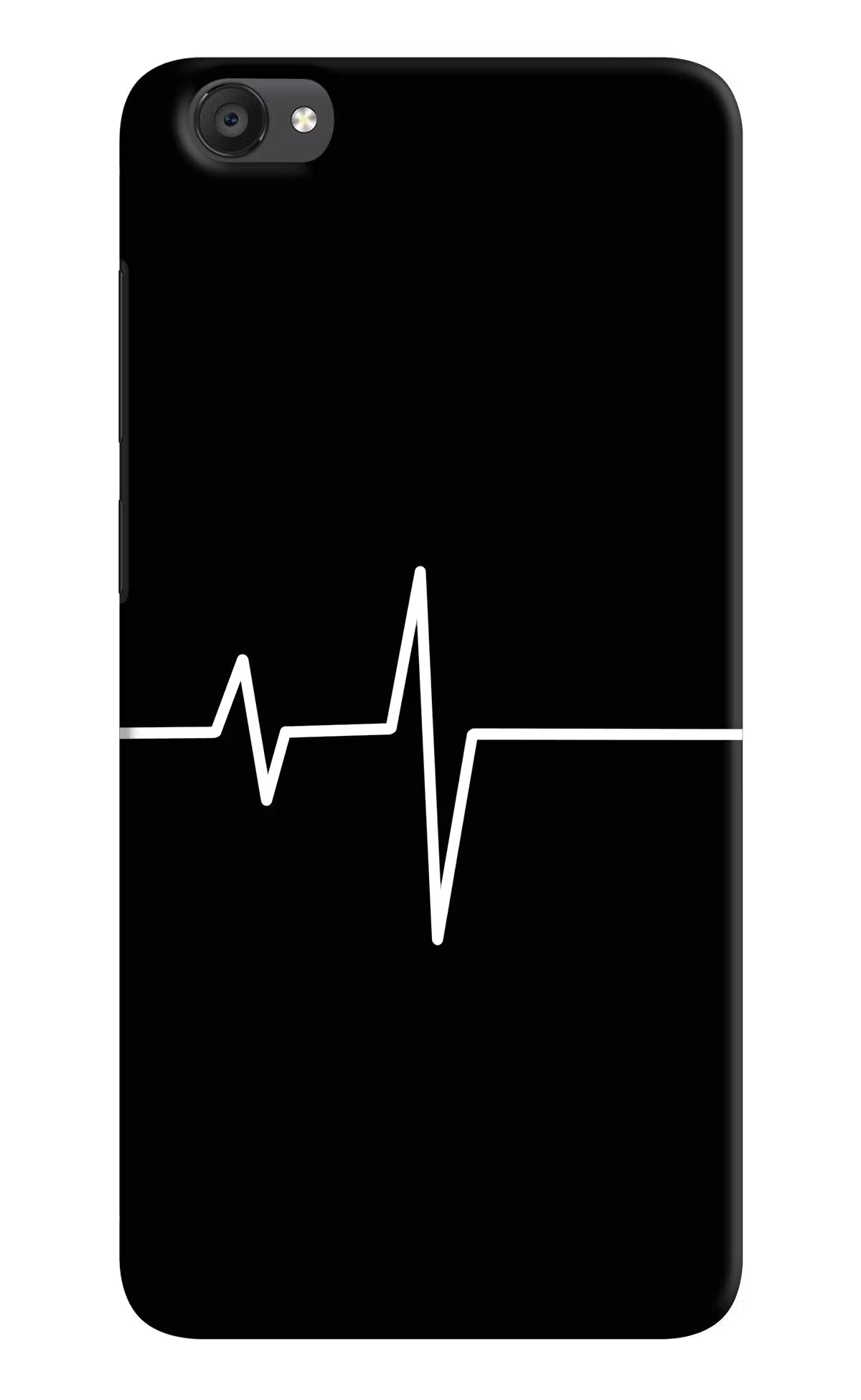 Heart Beats Vivo Y55s Hard Case Back Cover by Casekaro