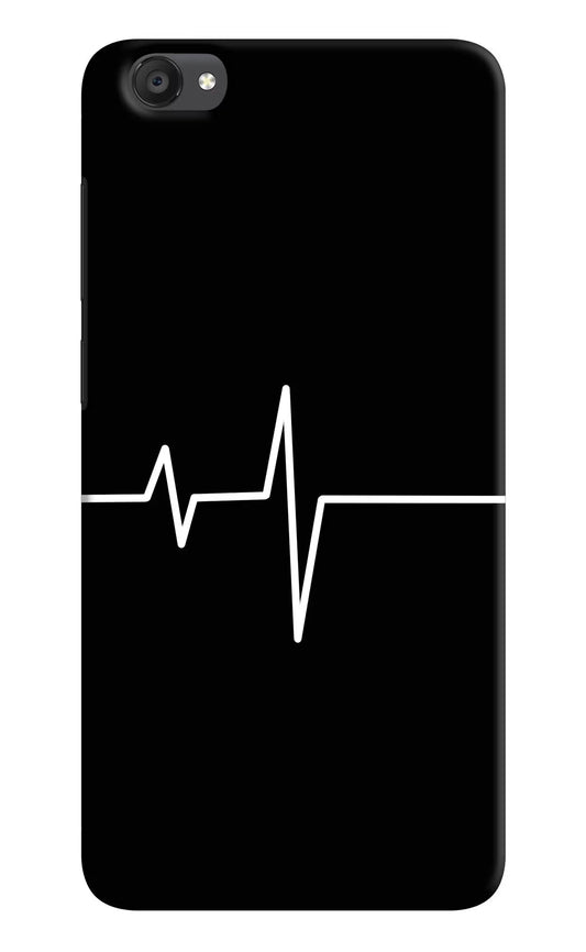 Heart Beats Vivo Y55s Hard Case Back Cover by Casekaro