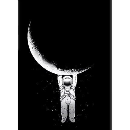 Moon Space Vivo Y55s Hard Case Back Cover by Casekaro