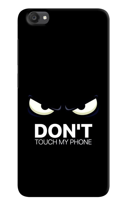 Don'T Touch My Phone Vivo Y55s Hard Case Back Cover by Casekaro