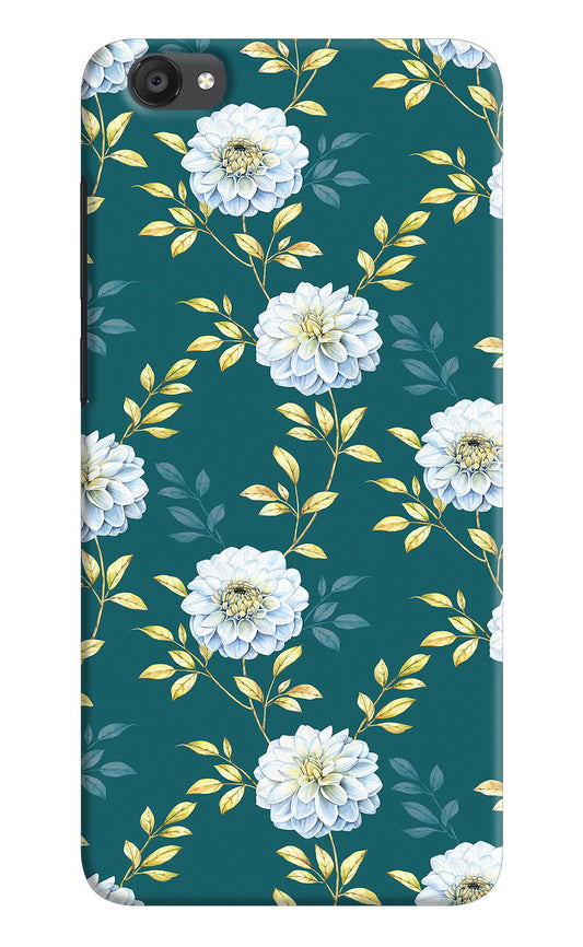 Flowers Vivo Y55s Hard Case Back Cover by Casekaro
