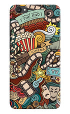 Cinema Abstract Vivo Y55s Hard Case Back Cover by Casekaro