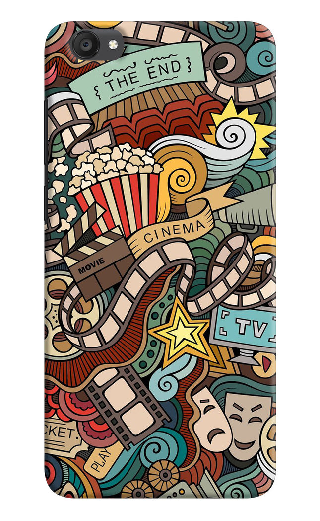 Cinema Abstract Vivo Y55s Hard Case Back Cover by Casekaro