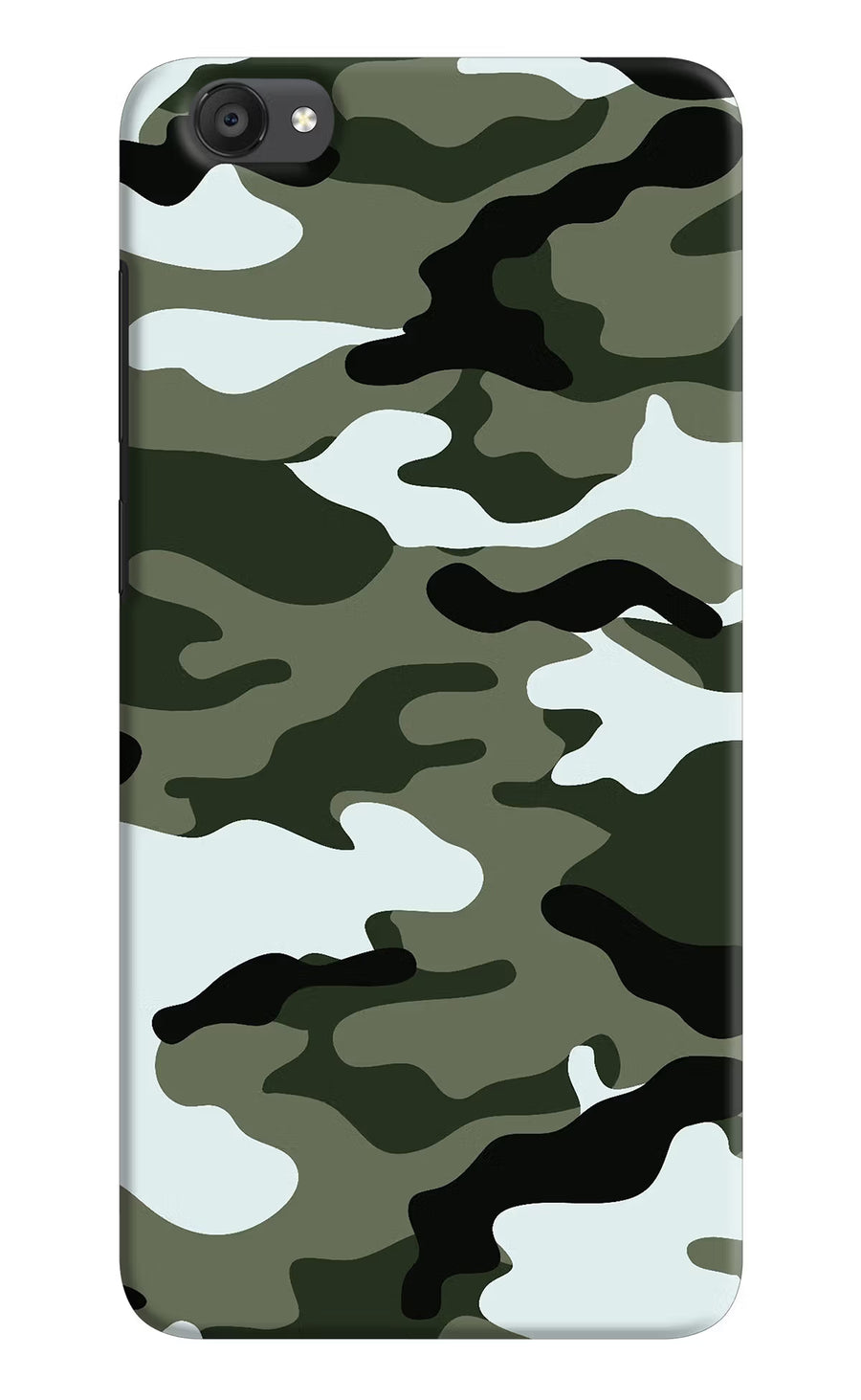 Camouflage Vivo Y55s Back Cover, Hard case