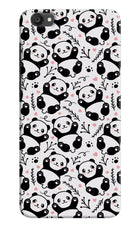 Cute Panda Vivo Y55s Hard Case Back Cover by Casekaro