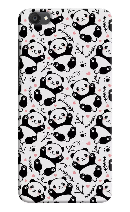 Cute Panda Vivo Y55s Hard Case Back Cover by Casekaro