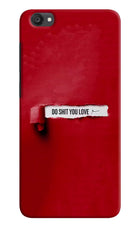 Do Shit You Love Vivo Y55s Hard Case Back Cover by Casekaro