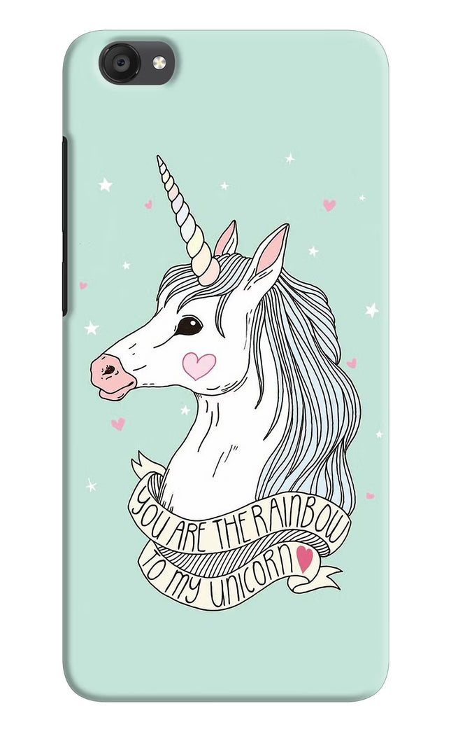 Unicorn Wallpaper Vivo Y55s Hard Case Back Cover by Casekaro
