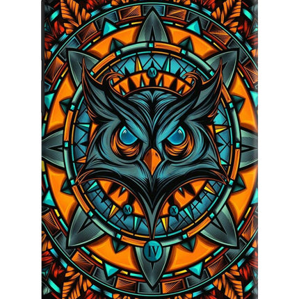 Angry Owl Art Vivo Y55s Hard Case Back Cover by Casekaro