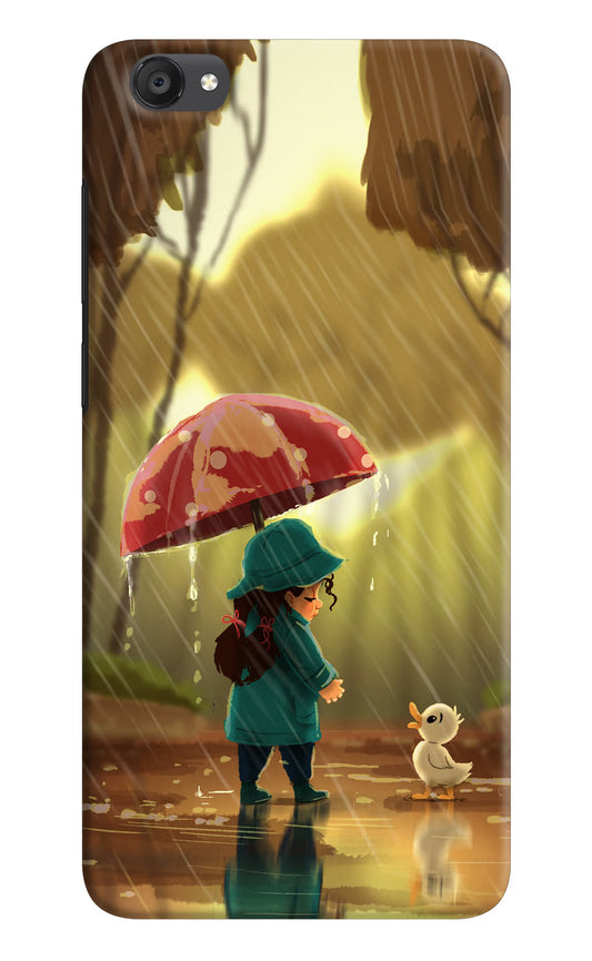 Rainy Day Vivo Y55s Hard Case Back Cover by Casekaro