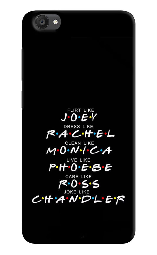 FRIENDS Character Vivo Y55s Hard Case Back Cover by Casekaro