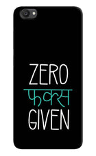 Zero Fucks Given Vivo Y55s Hard Case Back Cover by Casekaro
