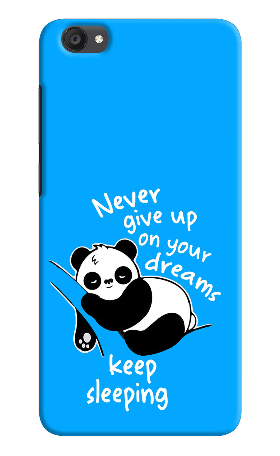Keep Sleeping Vivo Y55s Back Cover, Hard case
