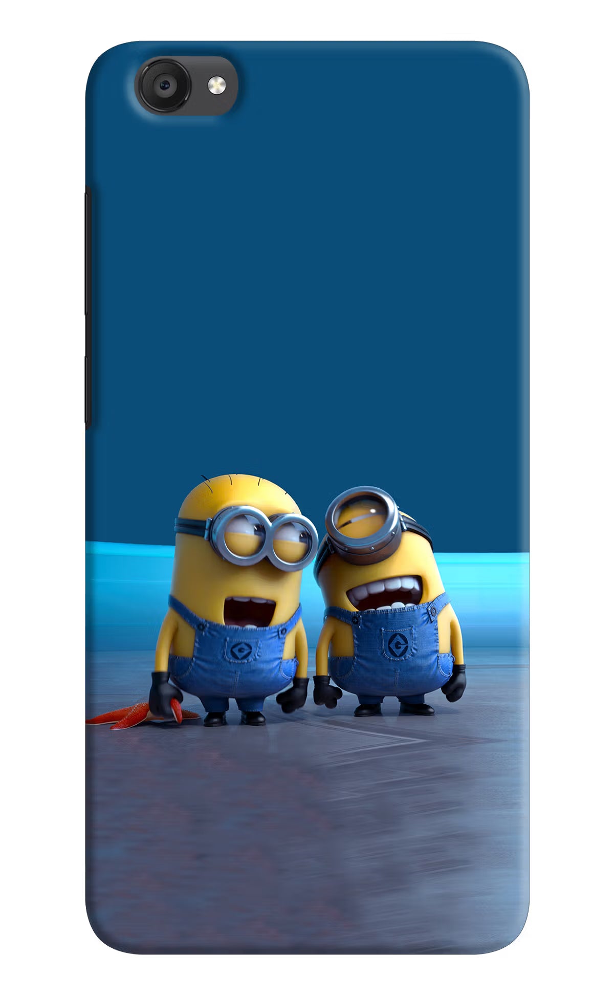 Minion Laughing Vivo Y55s Hard Case Back Cover by Casekaro