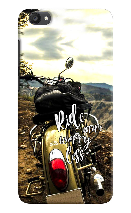 Ride More Worry Less Vivo Y55s Hard Case Back Cover by Casekaro
