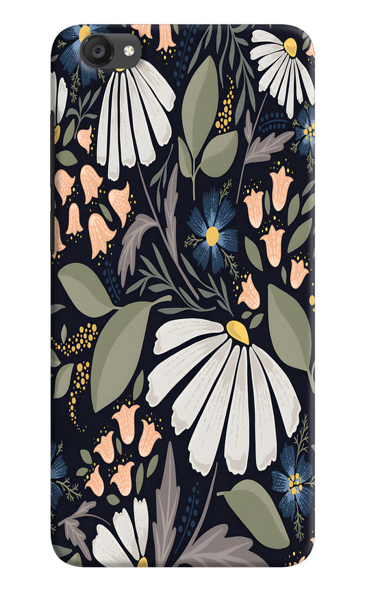 Flowers Art Vivo Y55s Hard Case Back Cover by Casekaro