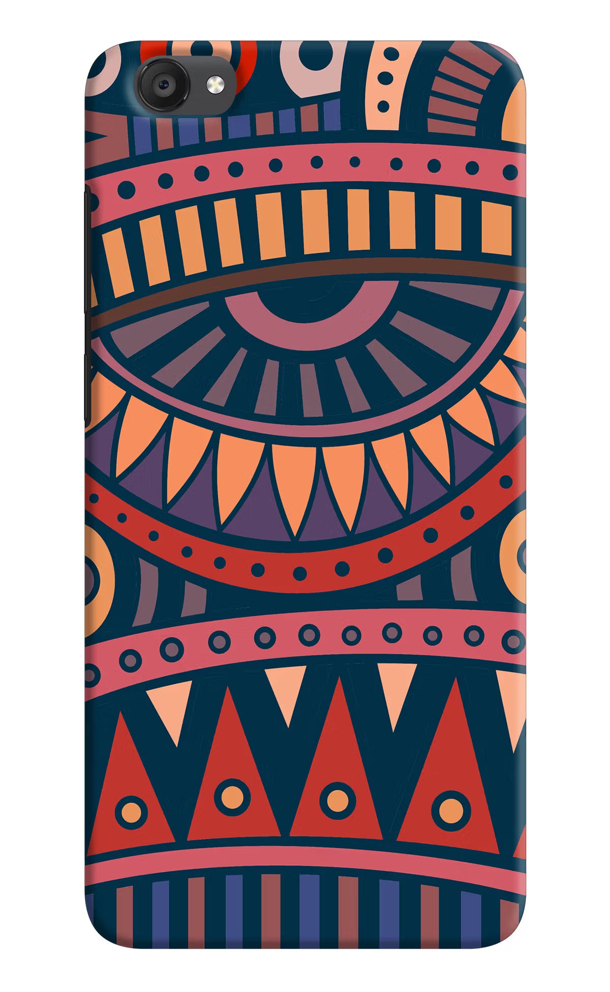 African Culture Design Vivo Y55s Hard Case Back Cover by Casekaro