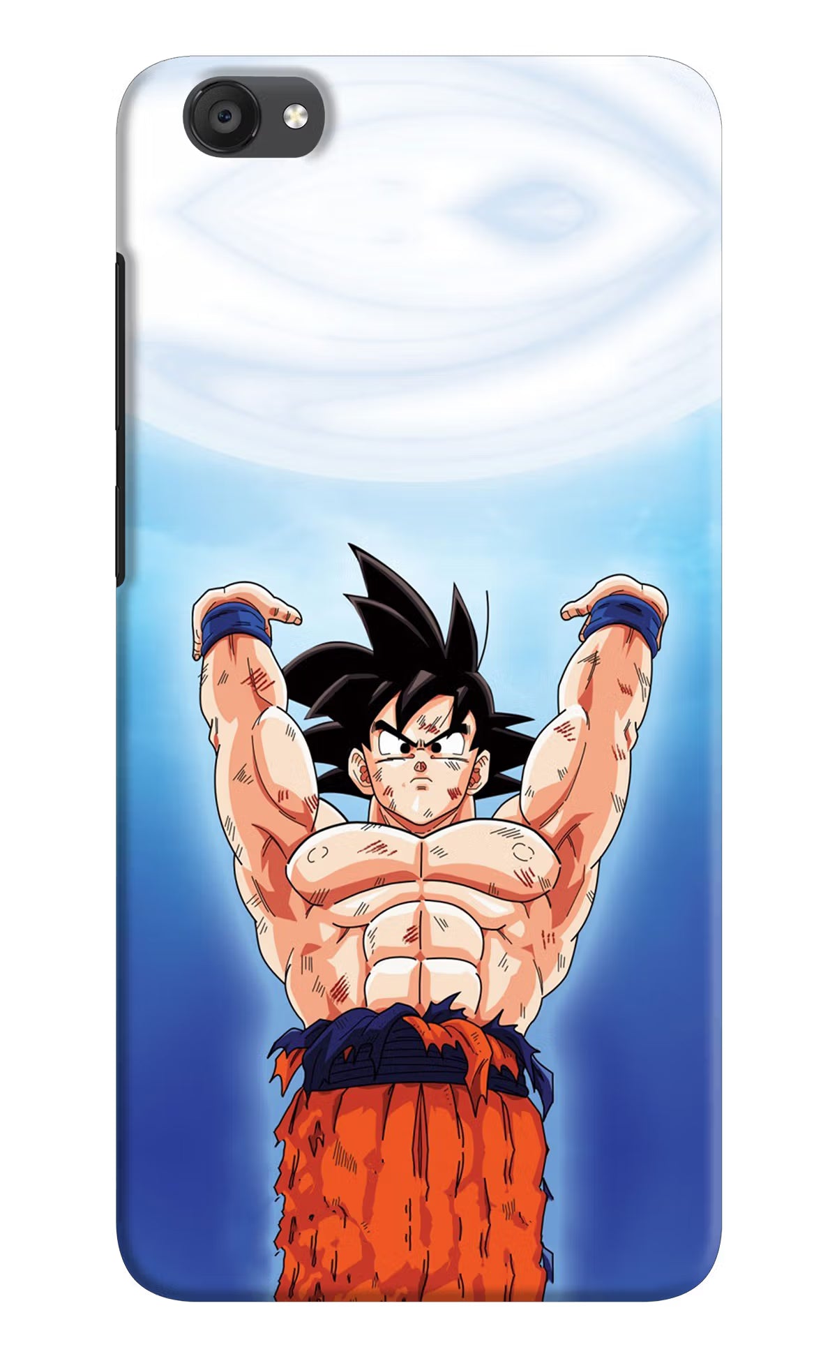 Goku Power Vivo Y55s Hard Case Back Cover by Casekaro