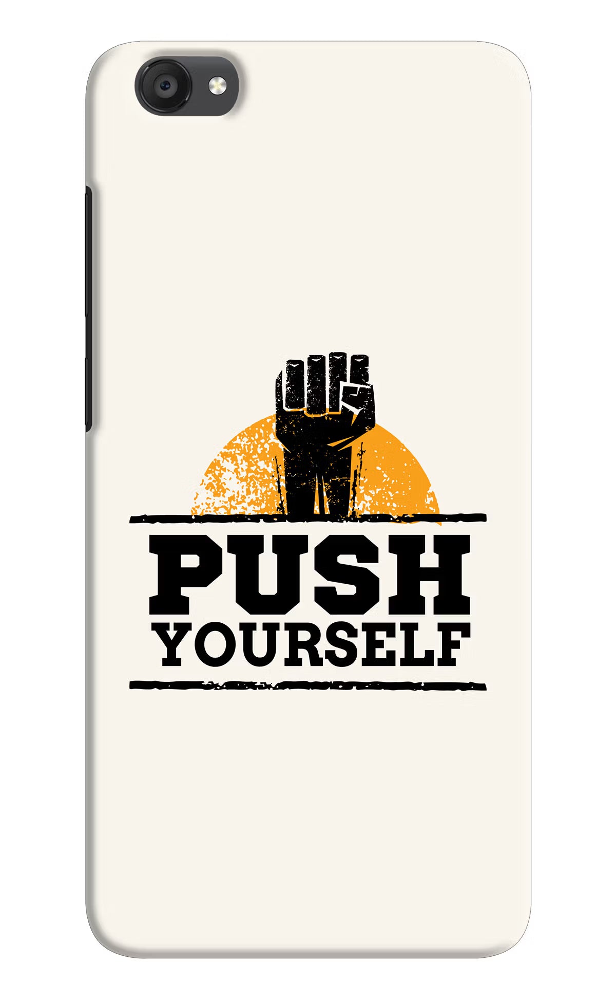 Push Yourself Vivo Y55s Hard Case Back Cover by Casekaro