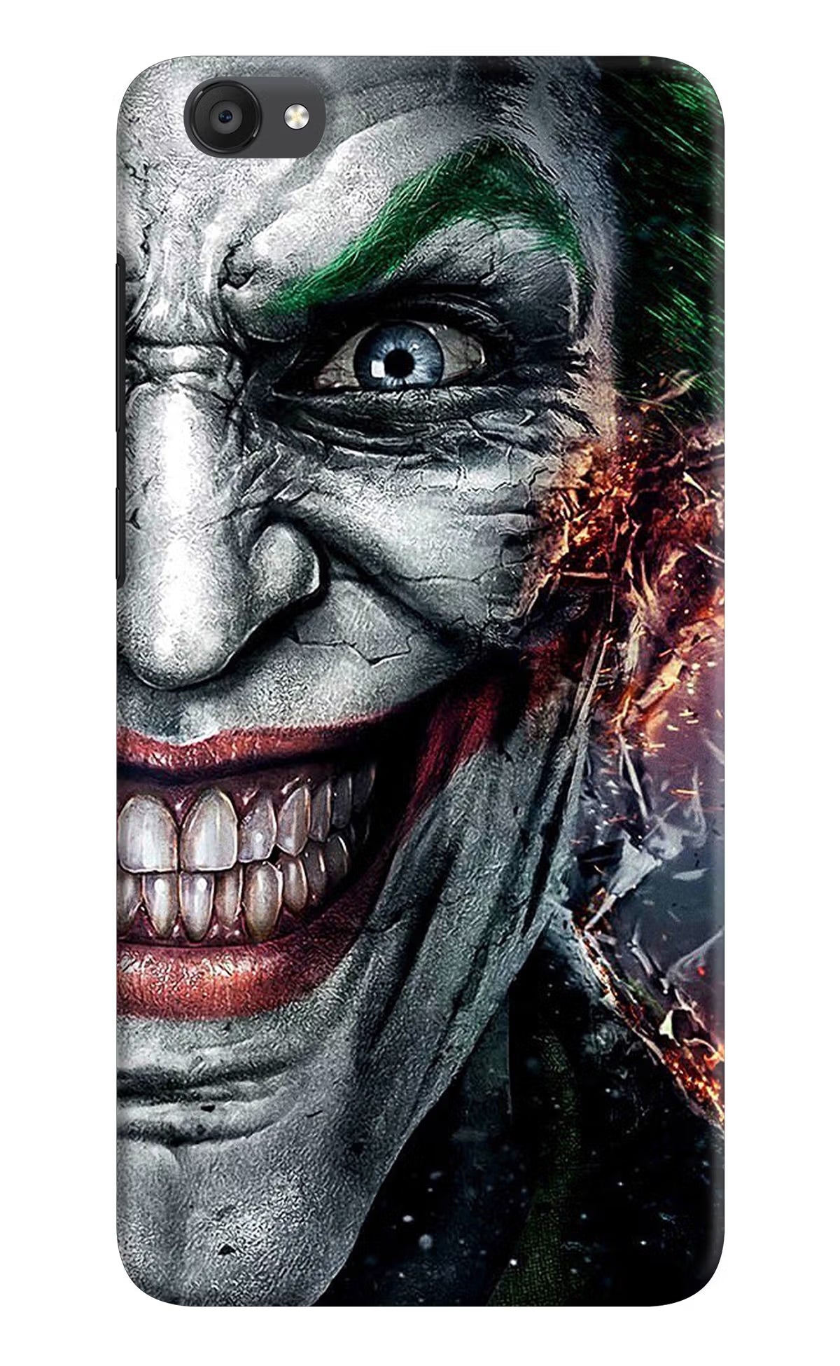 Joker Cam Vivo Y55s Hard Case Back Cover by Casekaro