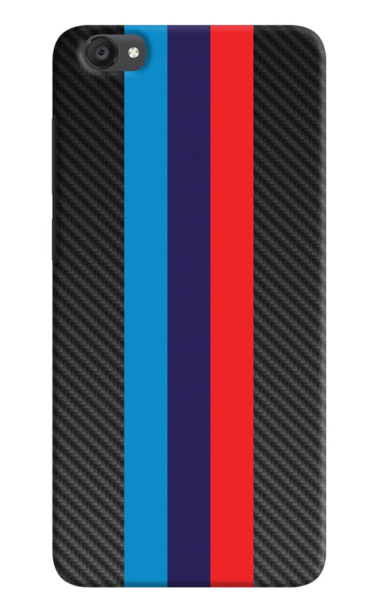 BMW Stripes Pattern Vivo Y55s Hard Case Back Cover by Casekaro