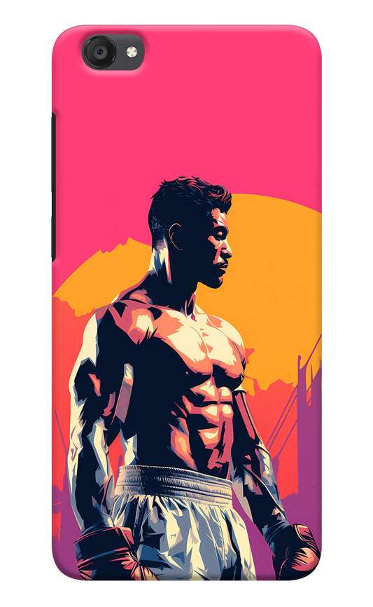 Sunset Warrior (AI Generated) Vivo Y55s Back Cover