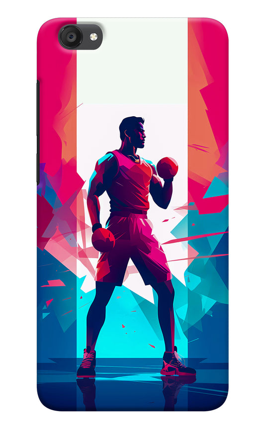 Champion Fighter (AI Generated) Vivo Y55s Back Cover