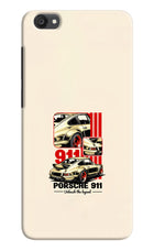 Classic Porsche 911 Vivo Y55s Hard Case Back Cover by Casekaro