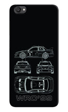WRC'99 Vivo Y55s Hard Case Back Cover by Casekaro