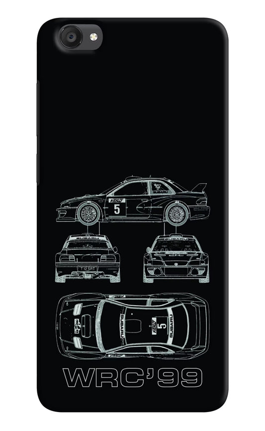 WRC'99 Vivo Y55s Hard Case Back Cover by Casekaro