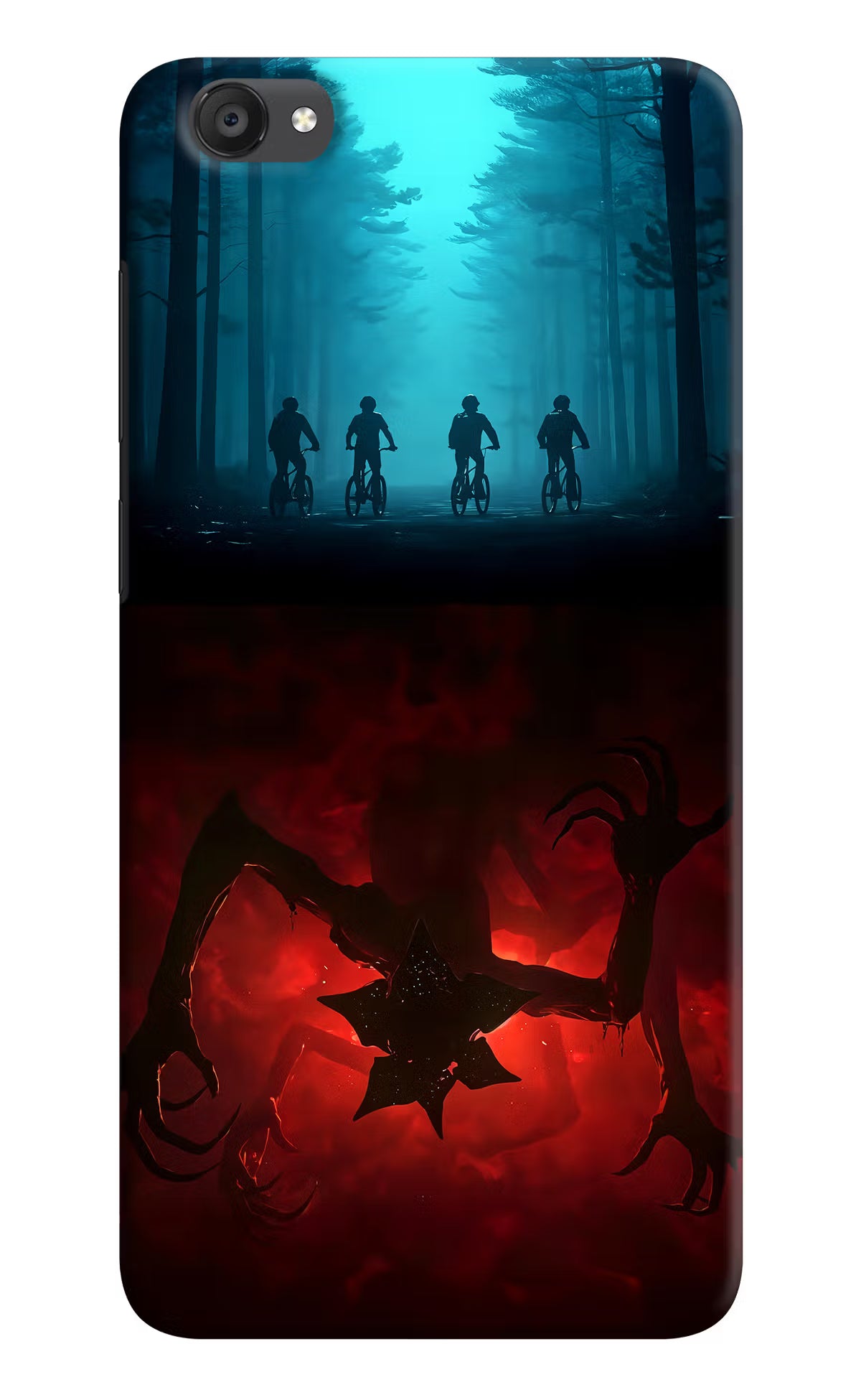 Ordinary Things Downside Up Vivo Y55s Hard Case Back Cover by Casekaro