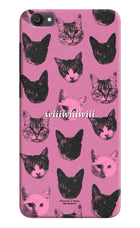 Pink Cats Vivo Y55s Hard Case Back Cover by Casekaro