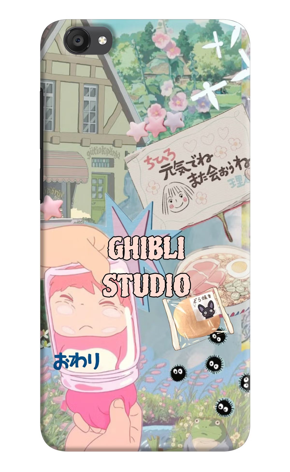 Studio Ghibli Vivo Y55s Back Cover