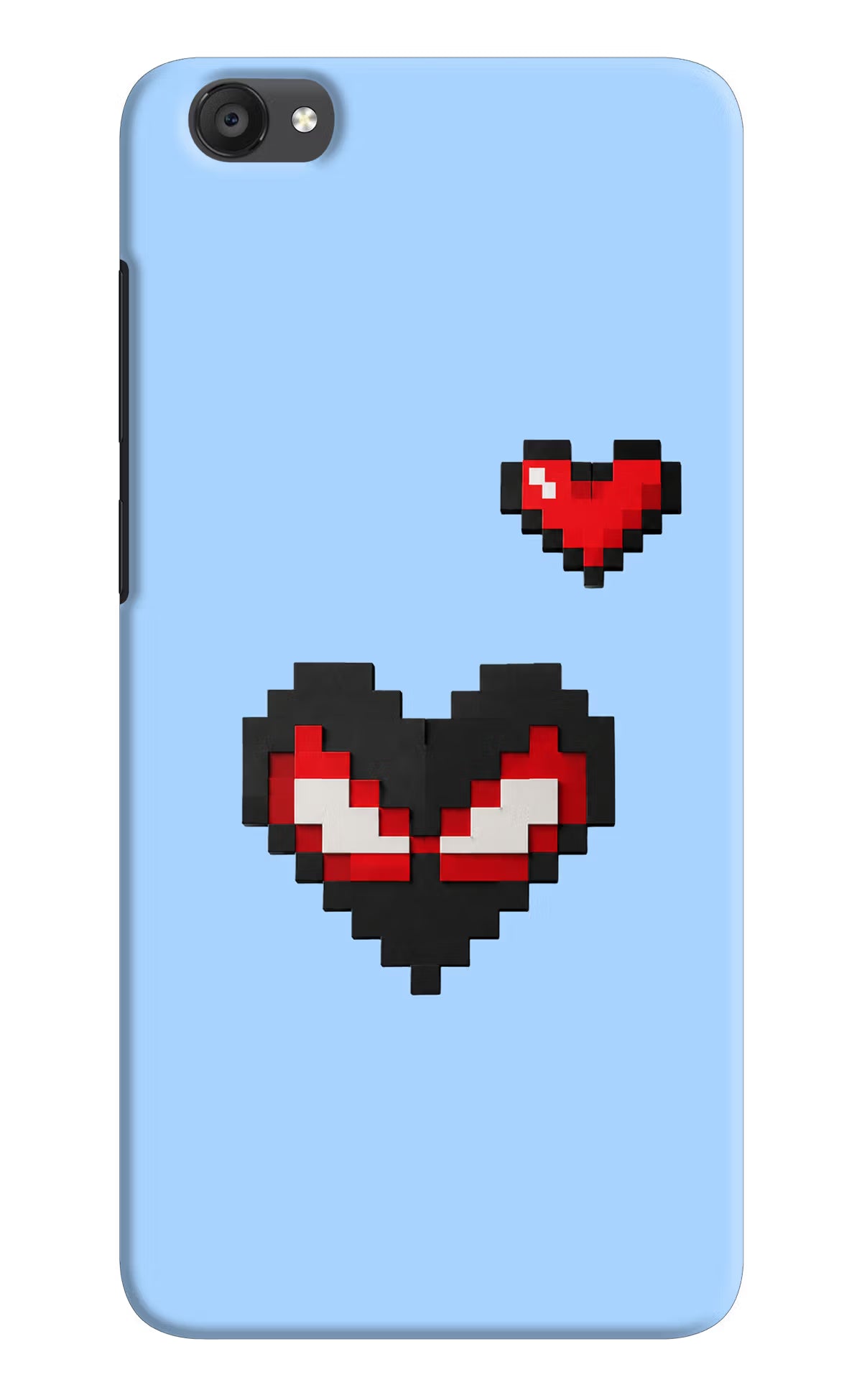 Peter Heart Vivo Y55s Back Cover