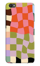 Wavy Grid Vivo Y55s Hard Case Back Cover by Casekaro