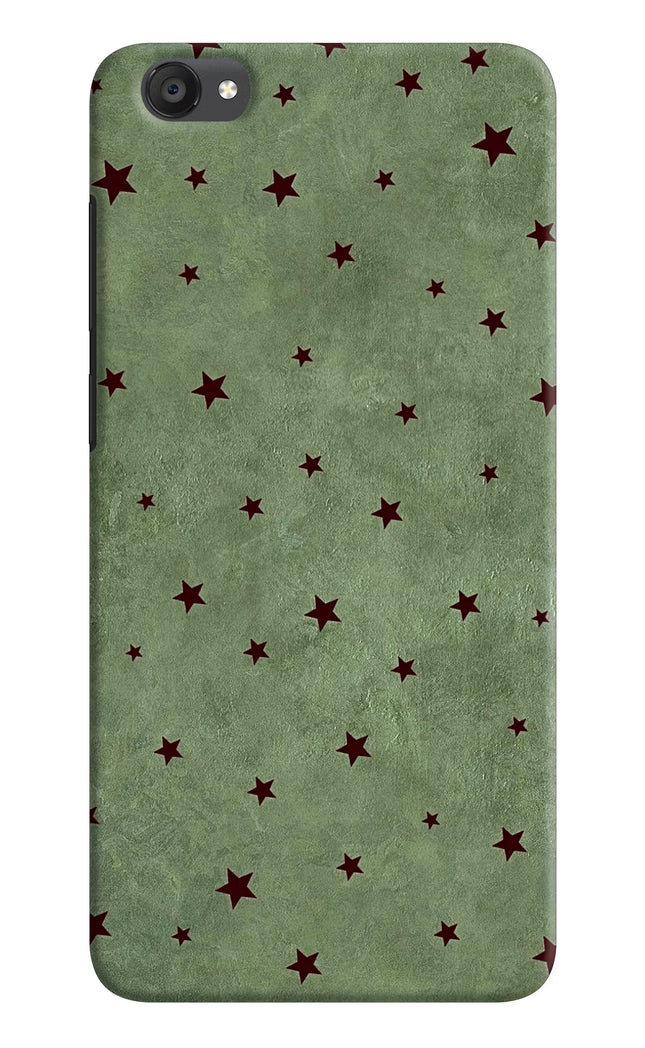 Green Stars Vivo Y55s Hard Case Back Cover by Casekaro