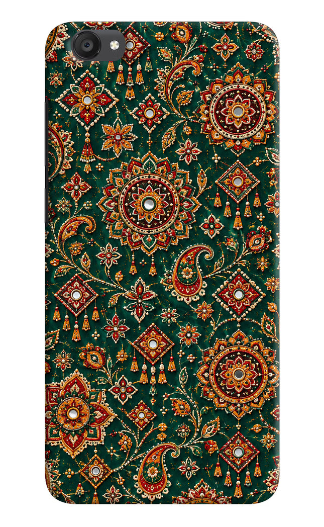 Green Pataka Vivo Y55s Hard Case Back Cover by Casekaro