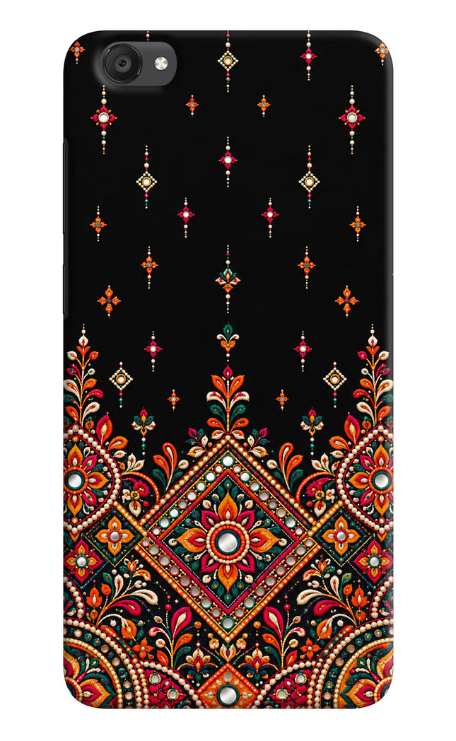 Noir Mehfil Vivo Y55s Hard Case Back Cover by Casekaro