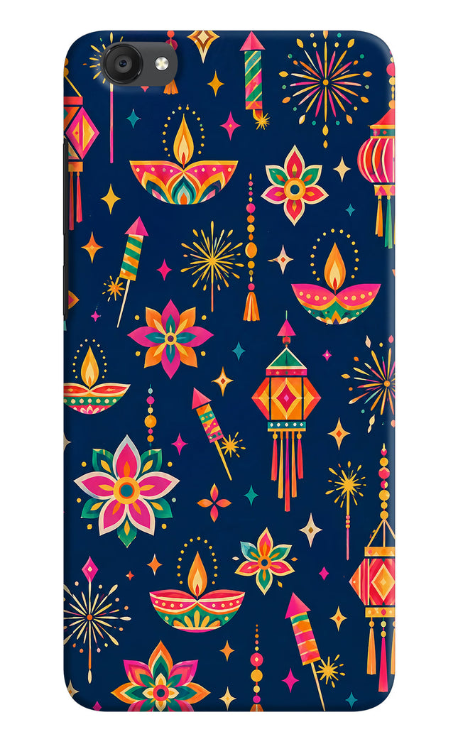 Festive Pop Vivo Y55s Hard Case Back Cover by Casekaro