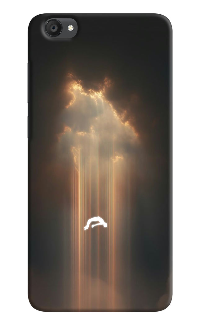 Heavenly Beam Vivo Y55s Hard Case Back Cover by Casekaro
