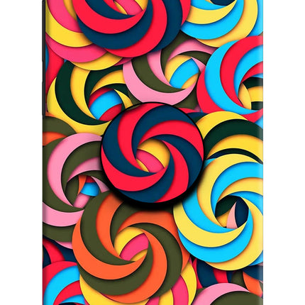 Spiral Pattern Vivo Y55s Pop Case by Casekaro