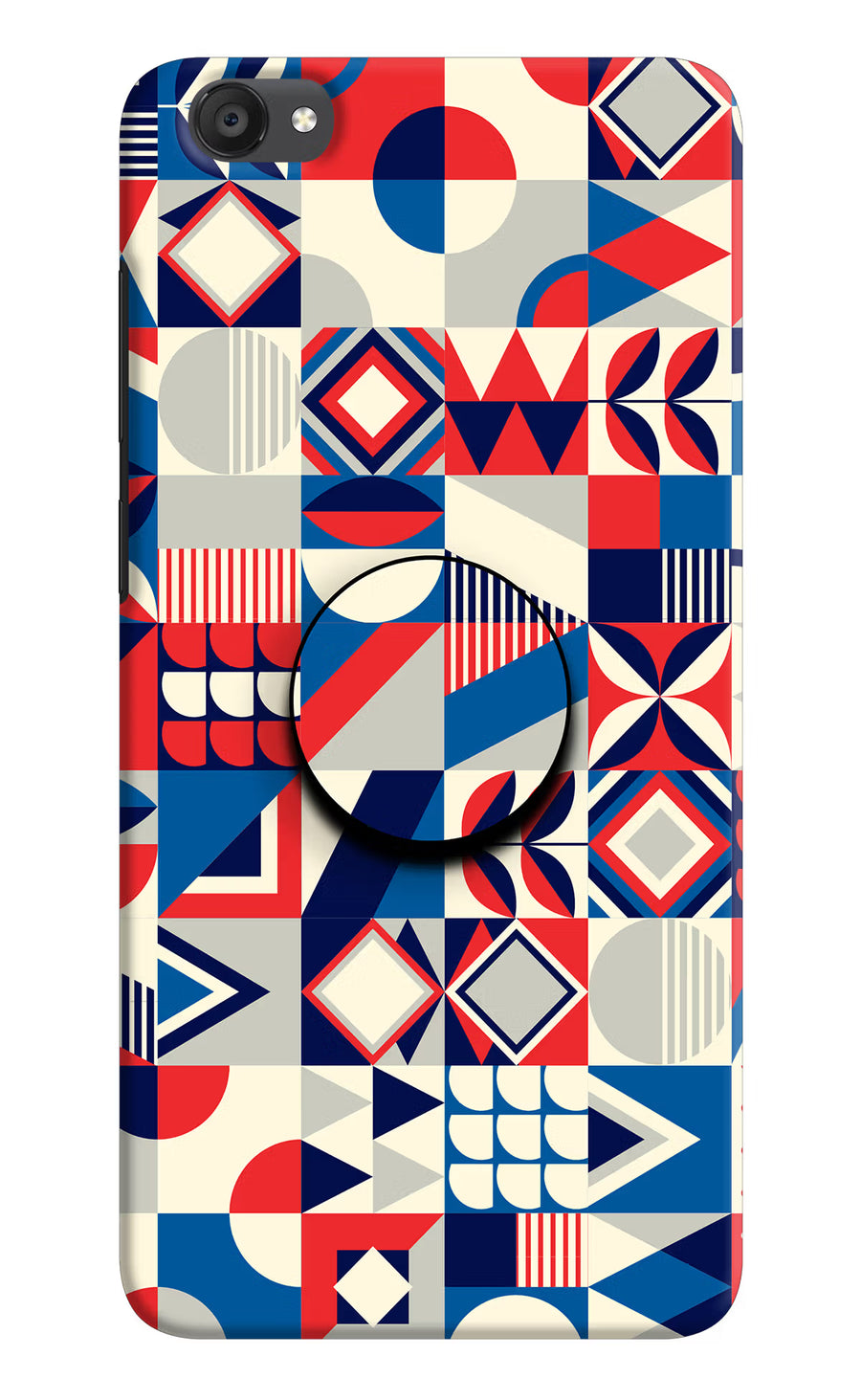 Colorful Pattern Vivo Y55s Pop Case, Hard case