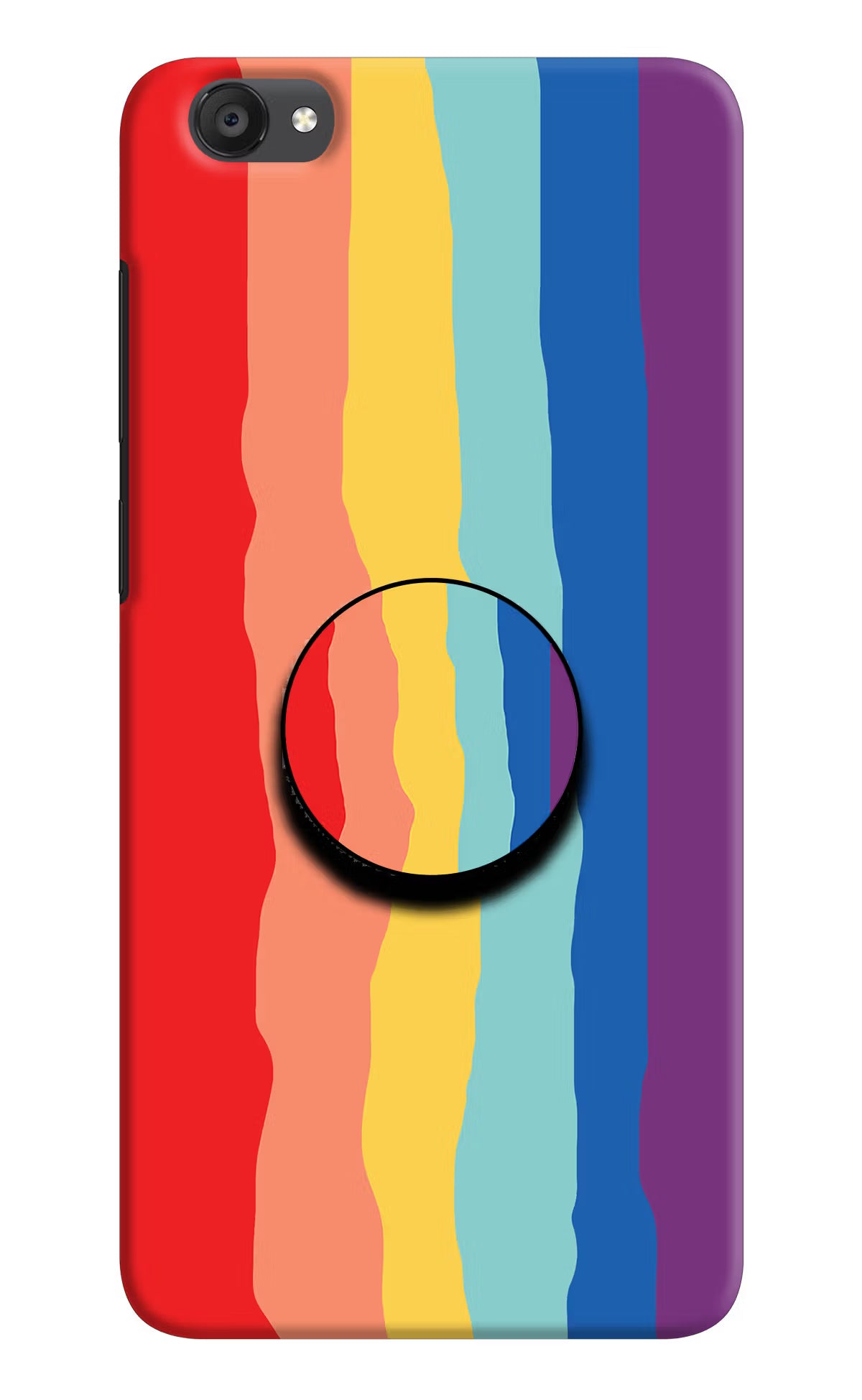 Rainbow Vivo Y55s Pop Case by Casekaro