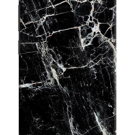 Black Marble Texture Vivo Y66 Hard Case Back Cover by Casekaro